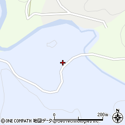 大分県臼杵市野津町大字八里合110周辺の地図