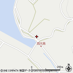 長崎県西海市大島町8703周辺の地図