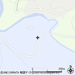 大分県臼杵市野津町大字八里合109周辺の地図