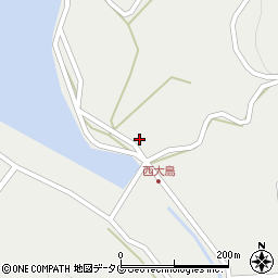 長崎県西海市大島町8777周辺の地図