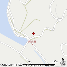 長崎県西海市大島町大島8707周辺の地図