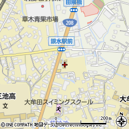 スズキ自販福岡スズキアリーナ大牟田周辺の地図