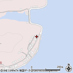 長崎県西海市西海町丹納郷983周辺の地図