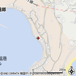 長崎県東彼杵郡川棚町三越郷243周辺の地図