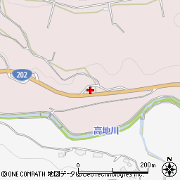 長崎県西海市西海町丹納郷1684周辺の地図