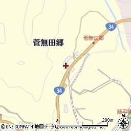 長崎県東彼杵郡東彼杵町菅無田郷1707周辺の地図