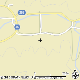愛媛県宇和島市津島町下畑地乙413周辺の地図