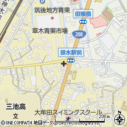 株式会社駅前不動産大牟田銀水店周辺の地図