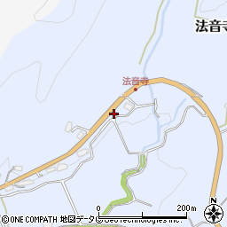 長崎県東彼杵郡東彼杵町法音寺郷103周辺の地図