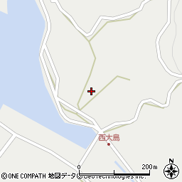 長崎県西海市大島町8787周辺の地図