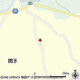 熊本県玉名郡南関町関下1665周辺の地図