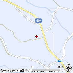 大分県竹田市久住町大字有氏1433周辺の地図
