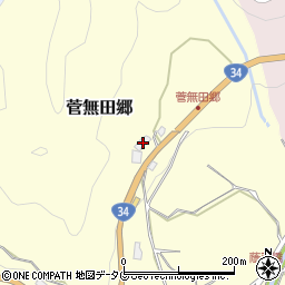 長崎県東彼杵郡東彼杵町菅無田郷1706周辺の地図