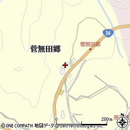 長崎県東彼杵郡東彼杵町菅無田郷1706周辺の地図