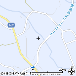 大分県竹田市久住町大字有氏1267周辺の地図