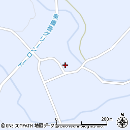 大分県竹田市久住町大字有氏1106周辺の地図