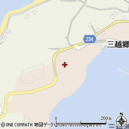 長崎県東彼杵郡川棚町三越郷369周辺の地図