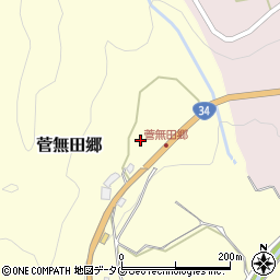 長崎県東彼杵郡東彼杵町菅無田郷1928周辺の地図