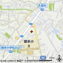 セブンイレブン大牟田田隈店周辺の地図