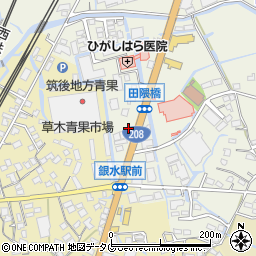 ウエスト 北大牟田店周辺の地図