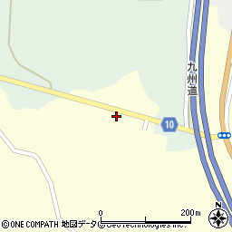 熊本県玉名郡南関町関下1584周辺の地図