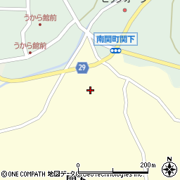 熊本県玉名郡南関町関下1482周辺の地図