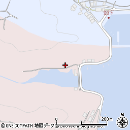 長崎県西海市西海町丹納郷58周辺の地図