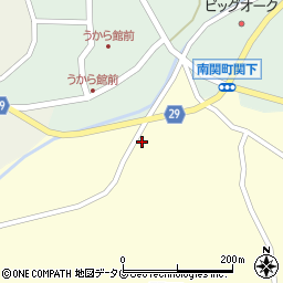 熊本県玉名郡南関町関下1503周辺の地図