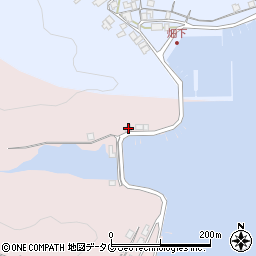 長崎県西海市西海町丹納郷3周辺の地図