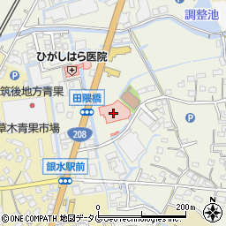 福岡銀行済生会大牟田病院 ＡＴＭ周辺の地図