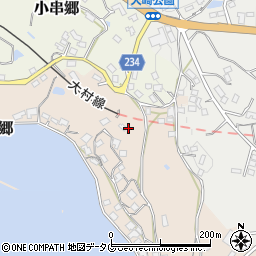 長崎県東彼杵郡川棚町三越郷286周辺の地図