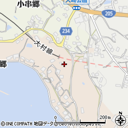 長崎県東彼杵郡川棚町三越郷286周辺の地図