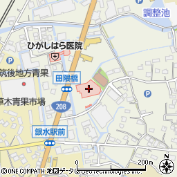 アイン薬局　済生会大牟田病院店周辺の地図
