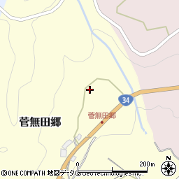 長崎県東彼杵郡東彼杵町菅無田郷1898-2周辺の地図
