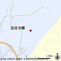 長崎県東彼杵郡東彼杵町法音寺郷606周辺の地図