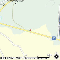 熊本県玉名郡南関町関下1576-3周辺の地図