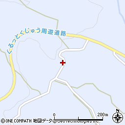 大分県竹田市久住町大字有氏1608周辺の地図