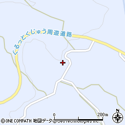 大分県竹田市久住町大字有氏1609周辺の地図