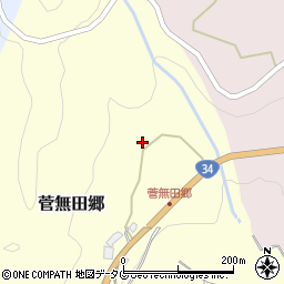 長崎県東彼杵郡東彼杵町菅無田郷1900周辺の地図