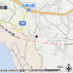 長崎県東彼杵郡川棚町白石郷1885-18周辺の地図