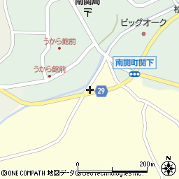 熊本県玉名郡南関町関下1544-4周辺の地図