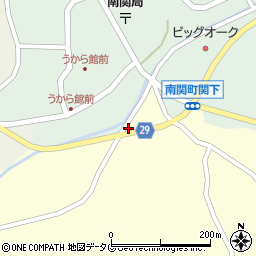 熊本県玉名郡南関町関下1544-4周辺の地図