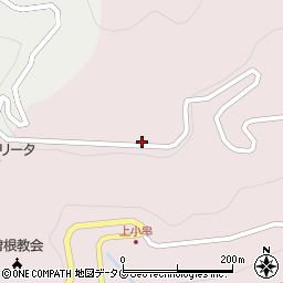 長崎県南松浦郡新上五島町小串郷1107周辺の地図