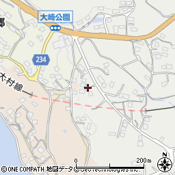 長崎県東彼杵郡川棚町白石郷1885-16周辺の地図