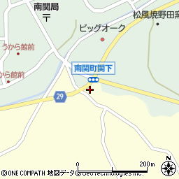 熊本県玉名郡南関町関下1553-7周辺の地図