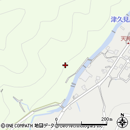 大分県津久見市西ノ内6550周辺の地図