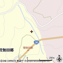 長崎県東彼杵郡東彼杵町菅無田郷1882周辺の地図