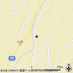 佐賀県鹿島市山浦丁-3506周辺の地図