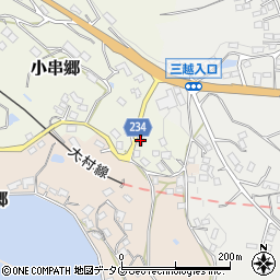 長崎県東彼杵郡川棚町小串郷689周辺の地図