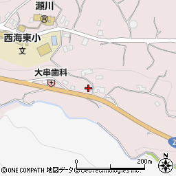 長崎県西海市西海町丹納郷1951周辺の地図